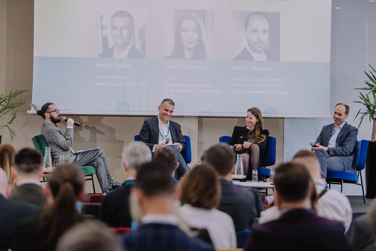 Panel dyskusyjny "Puls inwestycji" był okazją do rozmowy o najbardziej perspektywicznych sektorach budownictwa.