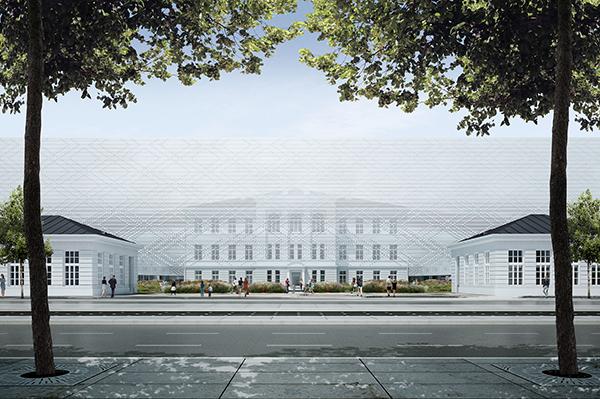 Orkiestra stroi instrumenty. Startuje budowa Sinfonia Varsovia Centrum