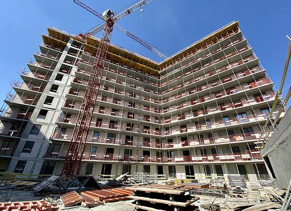 Parkur Residence sięgnął 11 kondygnacji