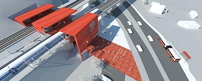 Koncepcja architektoniczna przystanków Pomorskiej Kolei Metropolitalnej