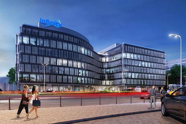 W stronę nieskończoności. Powstaje kolejny biurowiec we Wrocławiu