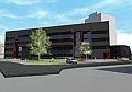 Międzyuczelniane Centrum Dydaktyczno-Technologiczne TECHNOPOLIS we Wrocławiu - zawisła wiecha