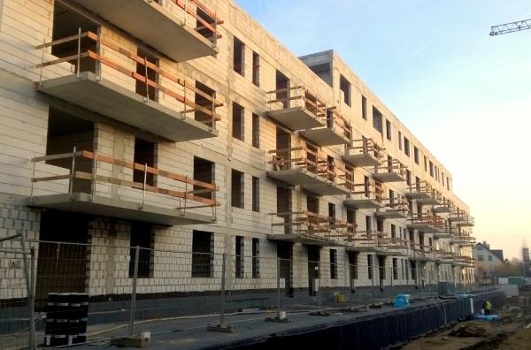 Vitalia we Wrocławiu z zwieszoną wiechą