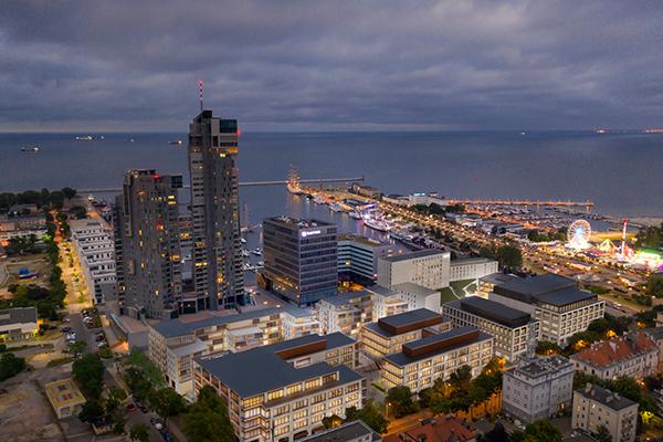 Waterfront rozrośnie się o biurowce i część mieszkaniową