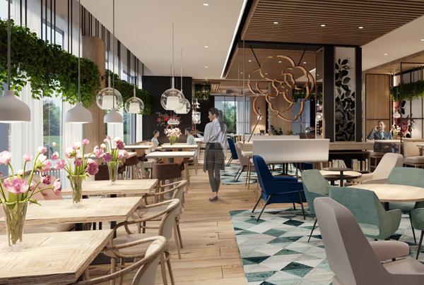 Hotel z motywem róży