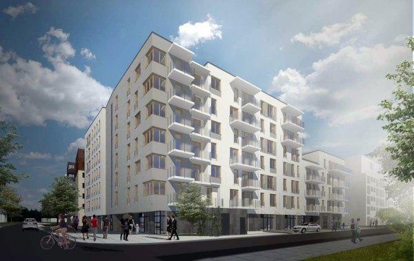 Lirowa – projekt obsadzony zielenią