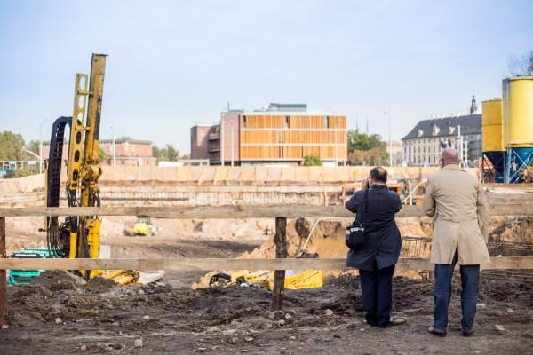 Kamień węgielny pod Bulwary Książęce