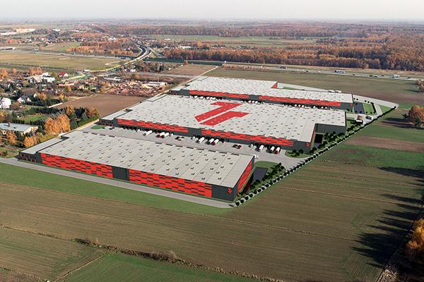 Piąty projekt magazynowy 7R w Łodzi