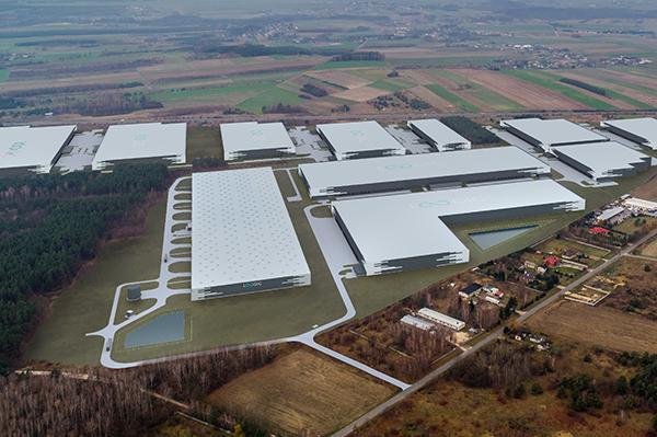 FB Antczak wchodzi na budowę Loogic Park Radomsko