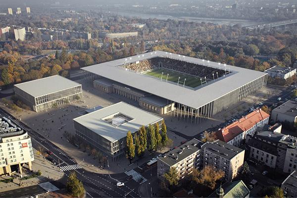 Nowy kompleks sportowy w Warszawie
