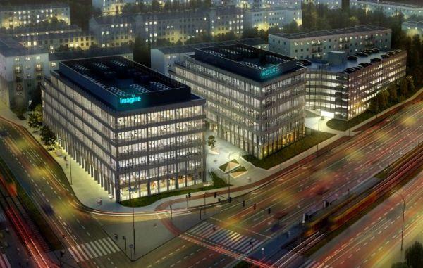 Biurowiec Imagine rośnie w rekordowym tempie