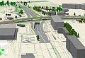 Trwa modernizacja ronda Ofiar Katynia w Krakowie