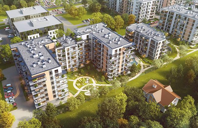 Miasteczko Jutrzenki w budowie