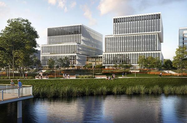 Nowy biurowiec w Warszawie