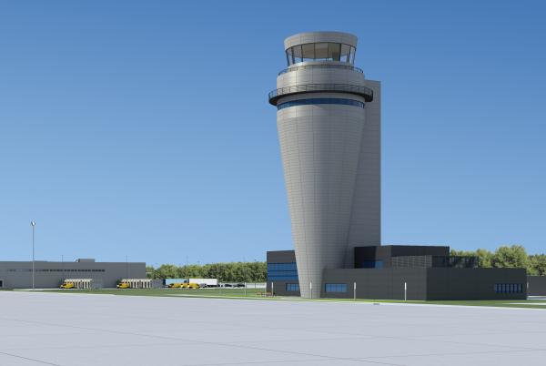 W Pyrzowicach powstaje wieża kontroli lotów