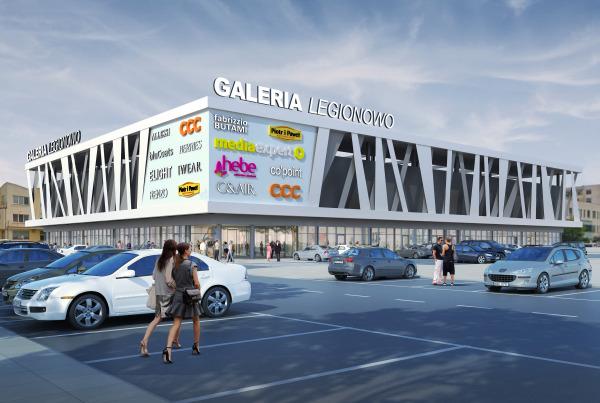 Galeria Legionowo w budowie