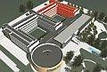 Zawisła wiecha na Międzyuczelnianym Centrum Edukacji i Badań Interdyscyplinarnych w Chorzowie