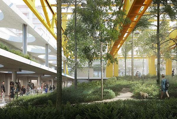 Symbioza budynków z naturą. Echo Investment pokazało nowy projekt Towarowej 22