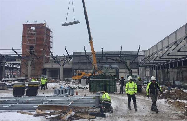 Budowa Tkalni zbliża się do końca