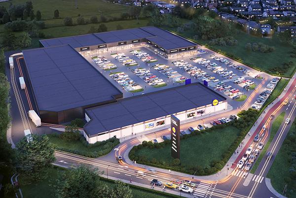 Szósty park handlowy TUF RE z pozwoleniem na budowę