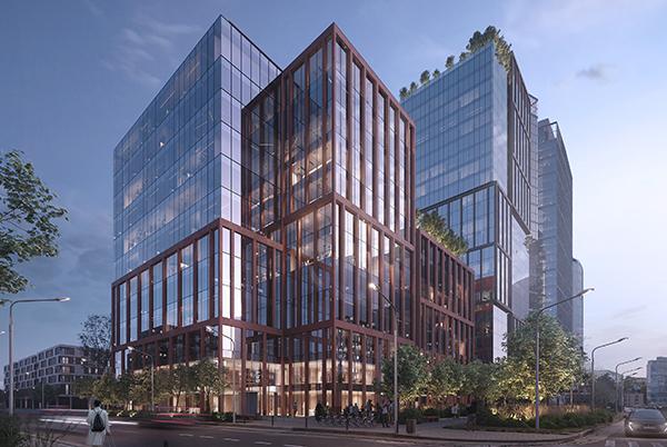 Biurowiec Vibe pnie się w górę