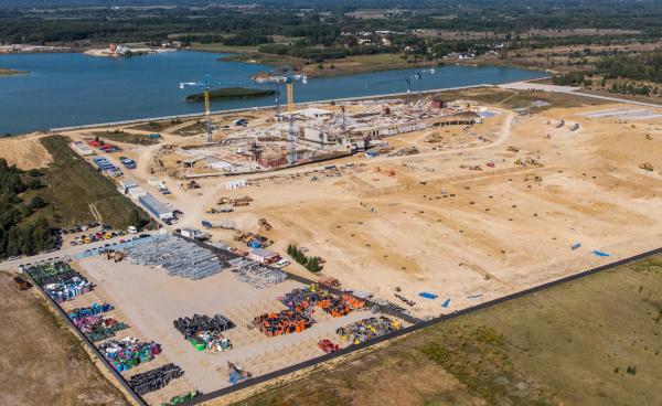 Wodna Dżungla w budowie (wideo)