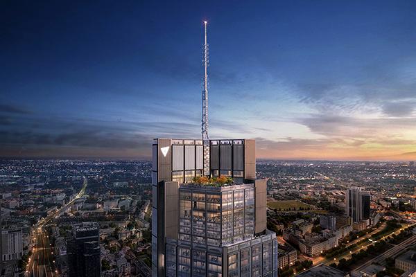 Varso Tower najwyższym polskim budynkiem