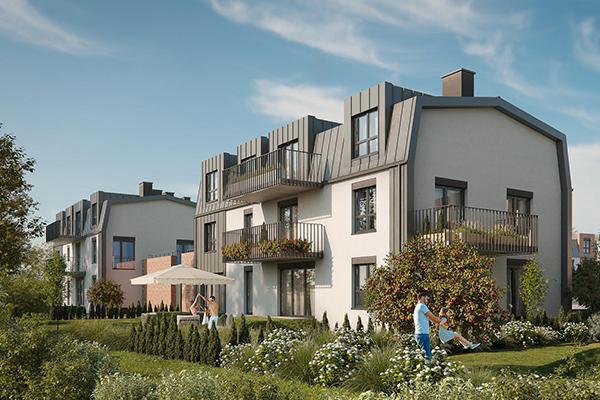 Miejskie wille od Marvipolu w Gdańsku