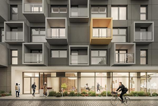 Wrocławski B Urban w budowie