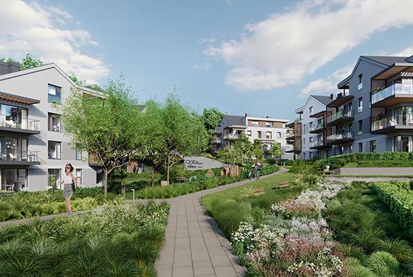 Odea Park w Gdańsku z precertyfikatem Zielony Dom