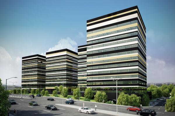 Pierwszy biurowiec Skanska w Katowicach wynajęty w 55 proc.